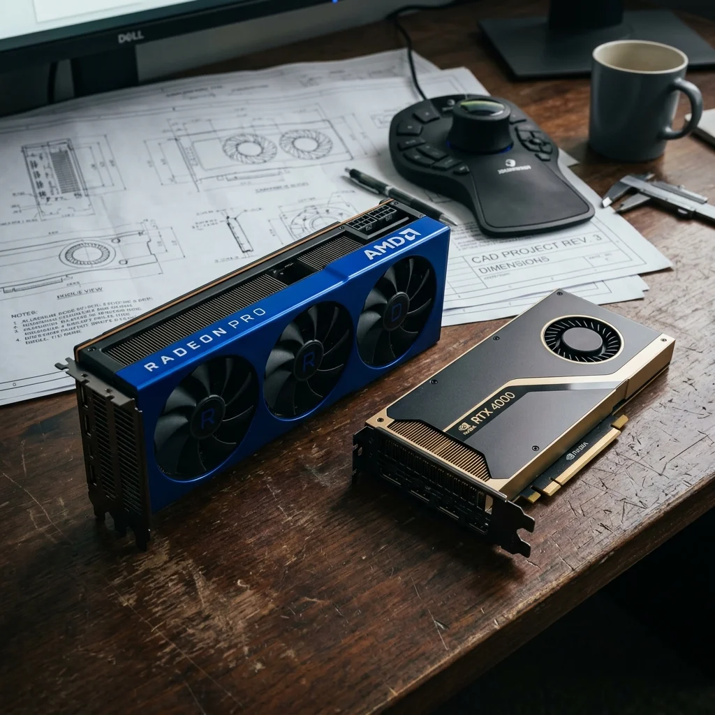 Radeon PRO W7800 vs RTX 4000 Ada: Vilket workstation-grafikkort passar professionella arbetsflöden?